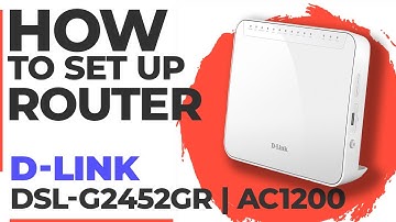 ✅ How to Set Up D-Link DSL-G2452GR | How to Setup D-Link AC1200 DSL-G2452GR WiFi Router