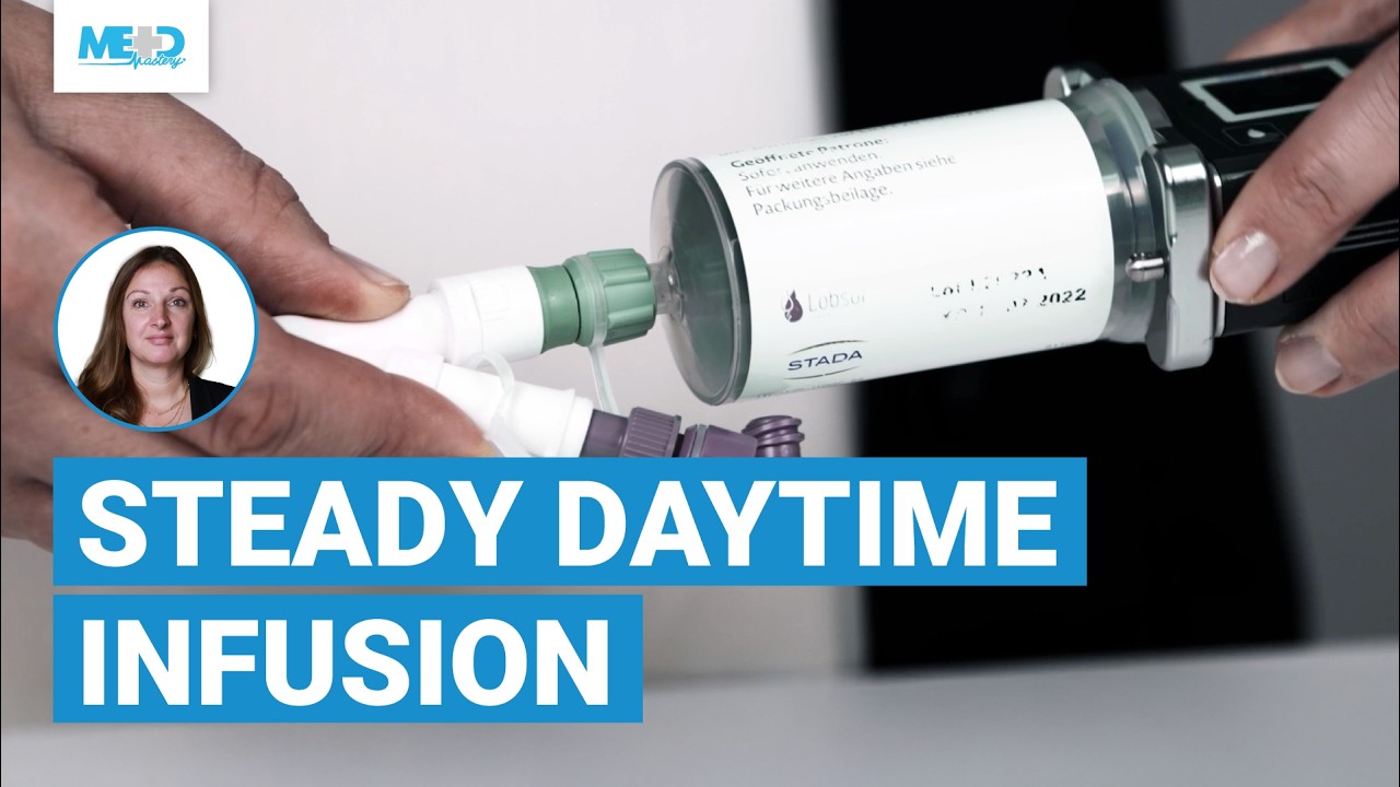 Duodopa pump and Crono LECIG: infusion setup and use | Intestinal infusion pumps | Parkinson’s