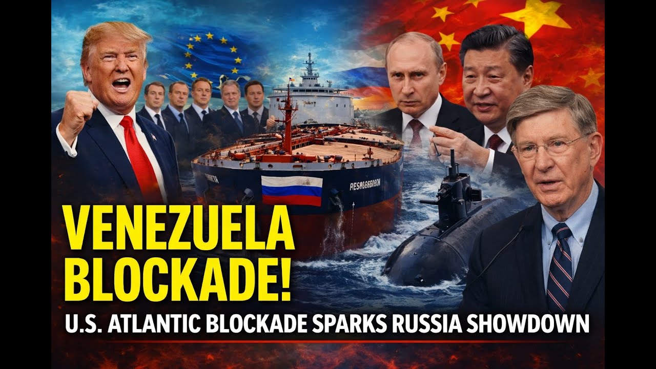 Venezuela Crisis | How Trump's Atlantic Blockade Triggered Russia Standoff | U.S. Atlantic
