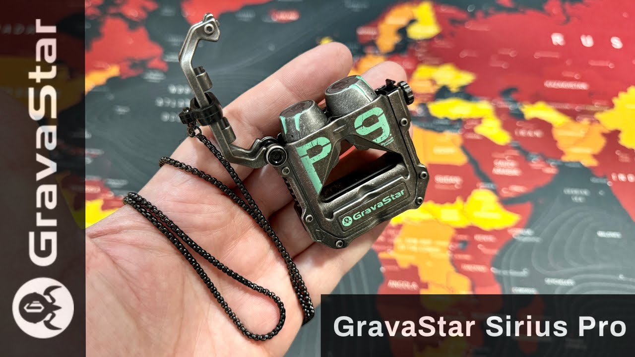 GravaStar Sirius Pro P9 - The Futuristic Design Bluetooth Earbuds