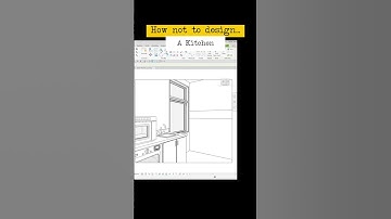 🚫Do NOT design a kitchen like this! That would never happen right? #doryazararchitect #architecture