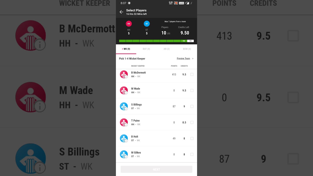 hh vs st dream 11 | hh vs st mpl | gl team |