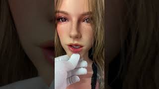 Silicone doll#All-in-one realistic doll skin texture is soft and easy to store#siliconedoll