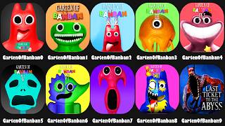 Garten of Banban 0,1,2,3,4,5,6,7,8,9 Full Gameplay Walkthrough & Ending,Garten of Banban 9 Mobile