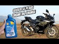 Suzuki Gixxer Fi Abs 155cc Engine Oil Change | Shell Advance Long Ride | 10w40 Full Synthetic