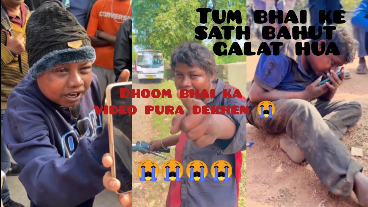 Dhoom  bhai ka video 💯 dhoom bhai ki sath bahut bura hua 😭😭 