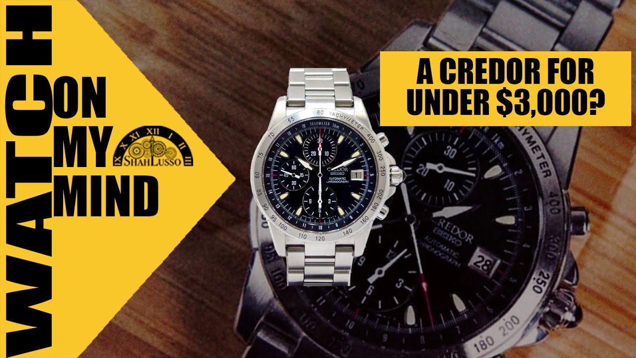 Credor Phoenix Chronograph (Ref. GCBP997) | Watch on My Mind Ep. III -  YouTube