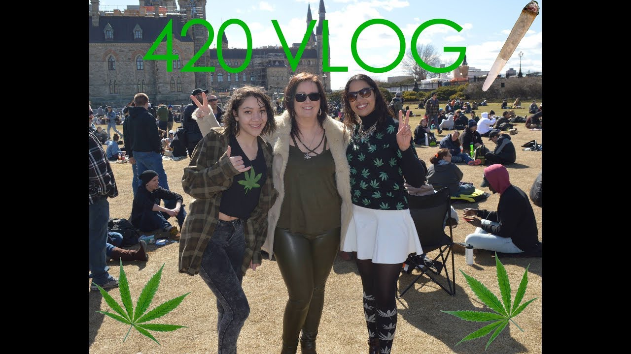 420 Vlog 2018 | Parliament Hill Protest