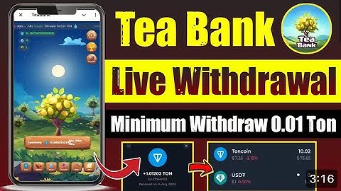🔥 Tea Bank Telegram Airdrop | Get Free Crypto by Joining Telegram Bot Now!