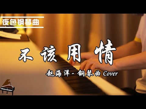 鋼琴曲「不該用情」也許當初不該用情，如今不會再有痴情 | 钢琴演奏  赵海洋 ▏夜色钢琴曲Night Piano