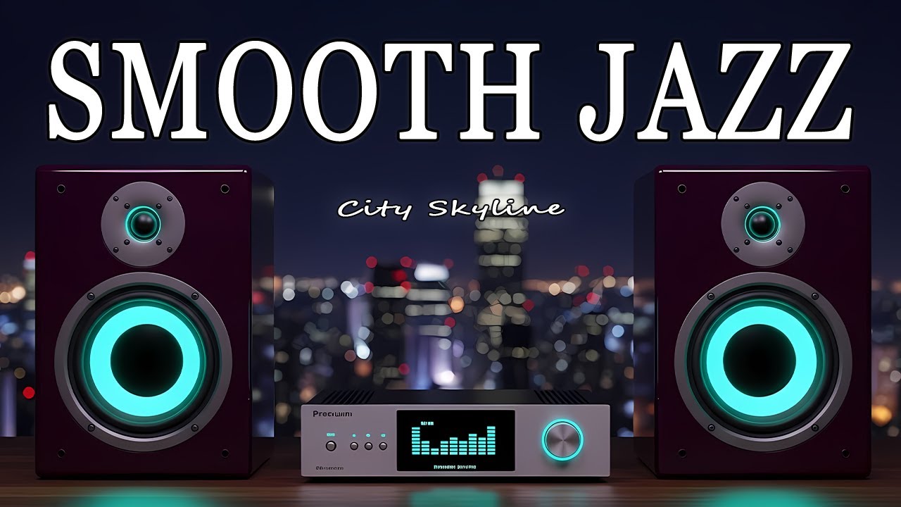 Midnight City Calm 🌙🌃 Smooth Jazz Sax for Quiet Night Work
