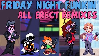 Friday Night Funkin' - All Erect Remixes - Nightmare Difficulty