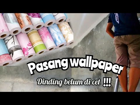 Video: Adakah mungkin untuk melekatkan kertas dinding pada dinding kering tanpa dempul?