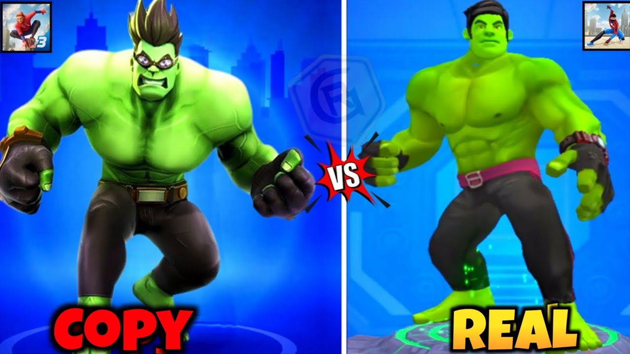 Hulk vs Hulk Spider Fighter 3 Spider Fighting Action Game 🤯 | Red Gamer ...