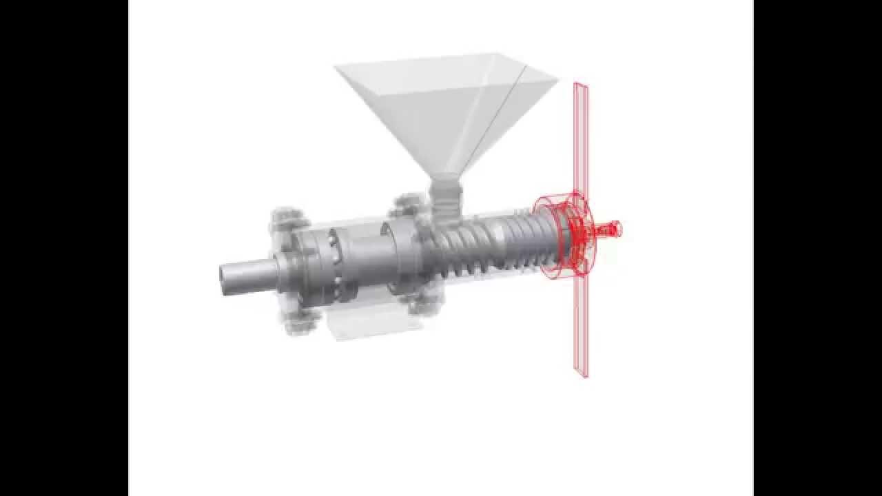 Проект масоотжимного шнековоого пресса для полсолнечного масла