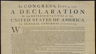 Declaration of Independence Reading from the Courthouse Steps