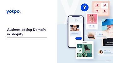 Authenticating Domain in Shopify