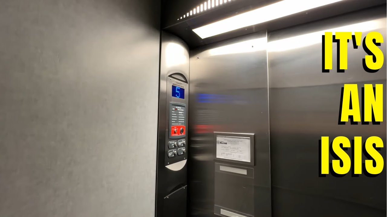 Тяговый лифт ThyssenKrupp ISIS MRL — The Welton Lofts — Норфолк, Вирджиния