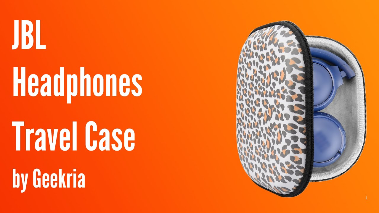 JBL On-Ear Headphones Travel Case, Hard Shell Headset Carrying Case | Geekria
