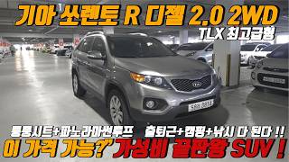 The ultimate value-for-money SUV! The Sorento R TLX top-of-the-line model, with ventilated seats ...