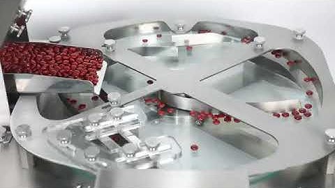 High-Speed Fully Automatic Capsule Counting Machine suitable for tablets and soft gel capsules.