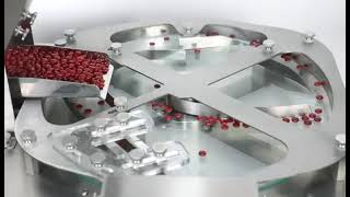 High-Speed Fully Automatic Capsule Counting Machine suitable for tablets and soft gel capsules.