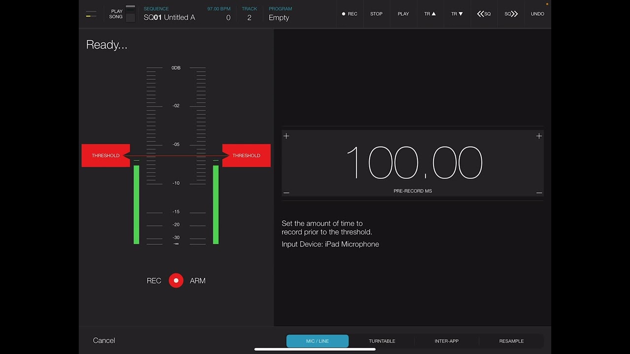 IMPC Pro 2. beatmaking session.