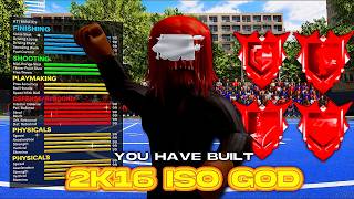 *NEW* BEST ISO GOD 6''6" BEST BUILD AND BEST DRIBBLE MOVES IN PRACTICAL BASKETBALL