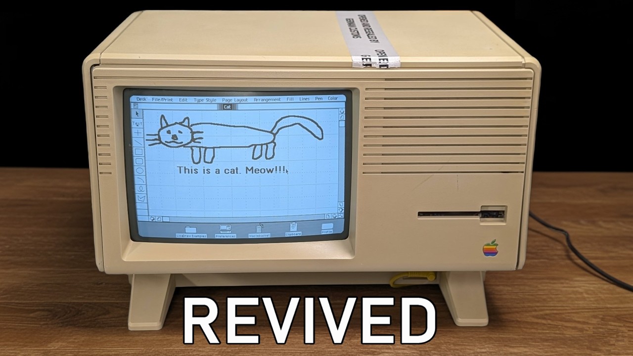 It's done. The Apple Lisa lives.