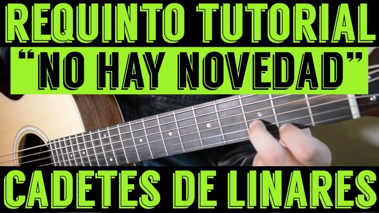 Нет новостей - Requinto / Intro Guitar Tutorial (Los Cadetes de Linares) TABS