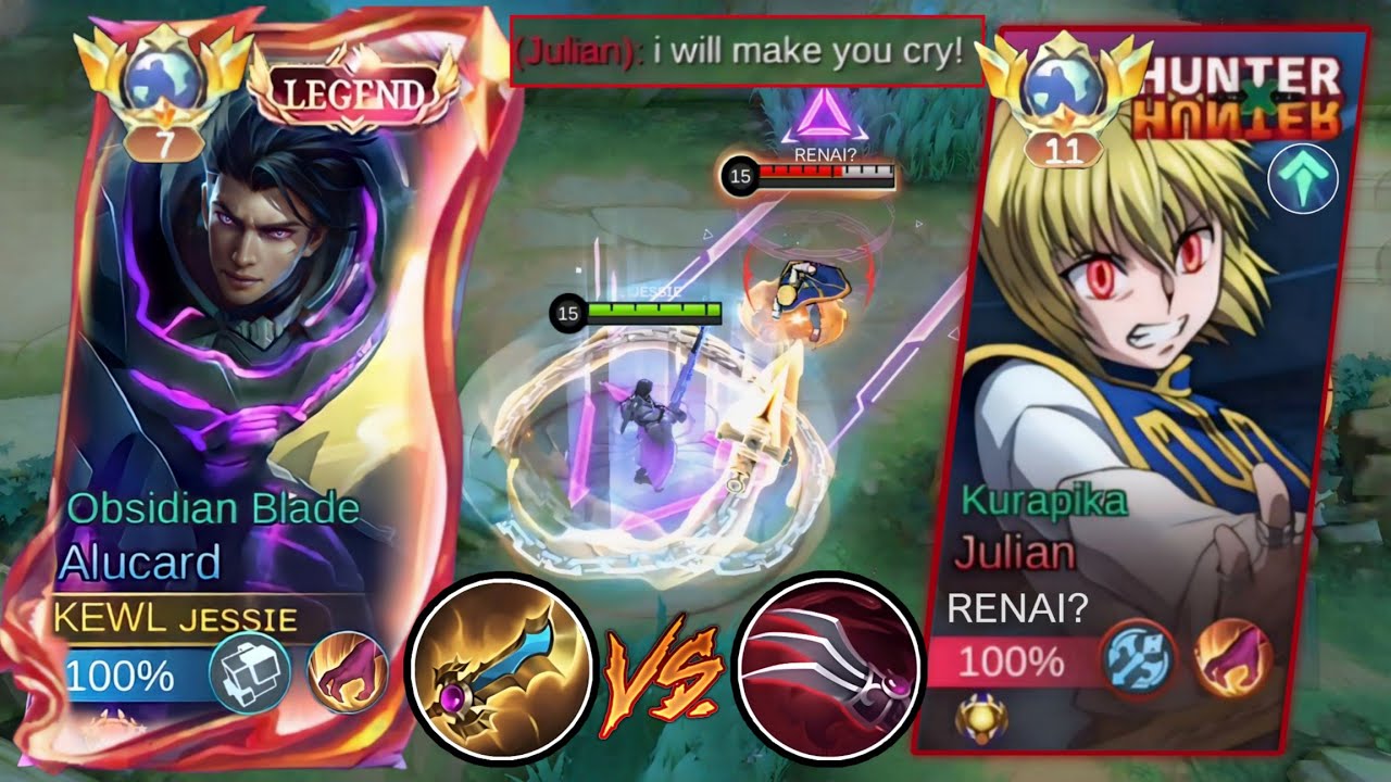 GLOBAL ALUCARD VS NEW BUFFED ASSASSIN JULIAN🔥 | BATTLE FOR THE STRONGEST LIFESTEALER | SUPER INTENSE