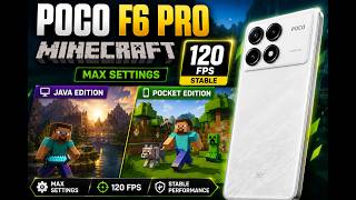POCO F6 Pro Minecraft Java vs Pocket Edition — Which Runs Better