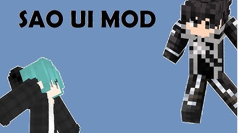 Minecraft Mod Showcase | SAO Ui Mod
