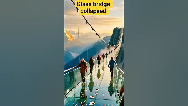 Glass bridge collapsed #shorts #viral #trending #youtubeshorts