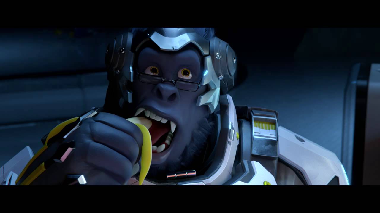 games people play Overwatch Animated Short - Winston 