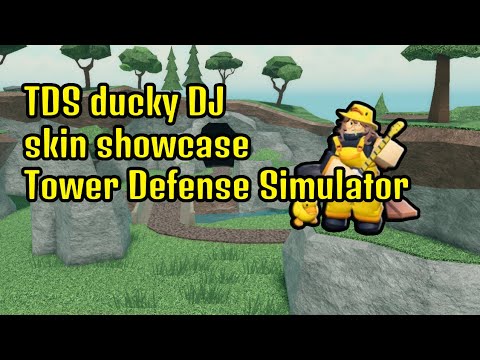 Tds Dj R64 TDS ducky DJ skin showcase (Tower Defense Simulator) - YouTube