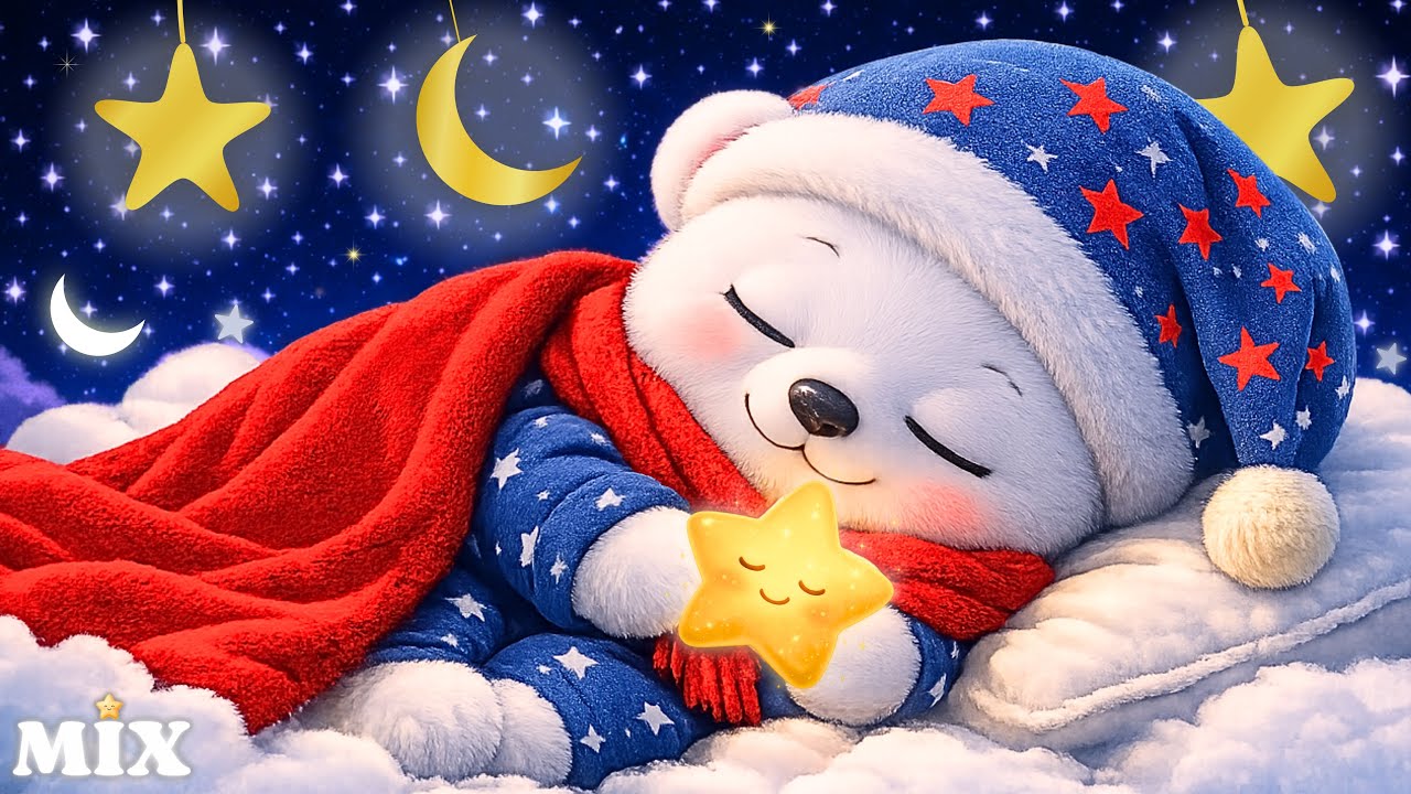 Малыш спит глубоким сном 😴 3 колыбельные для спокойной ночи 💖 быстро заснуть за 4 минуты