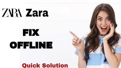 How To Fix And Solve Offline On Zara App | Easy Fix