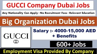 Gucci Company Jobs In Dubai - UAE 2021 screenshot 2