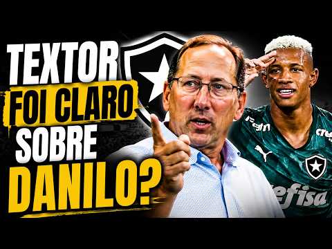 DANILO QUER VESTIR A CAMISA DO PALMEIRAS? | TEXTOR REBATE E NOSSA INTERPRETAÇÃO DA FALA