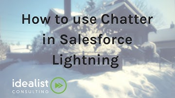 How to use Salesforce Chatter