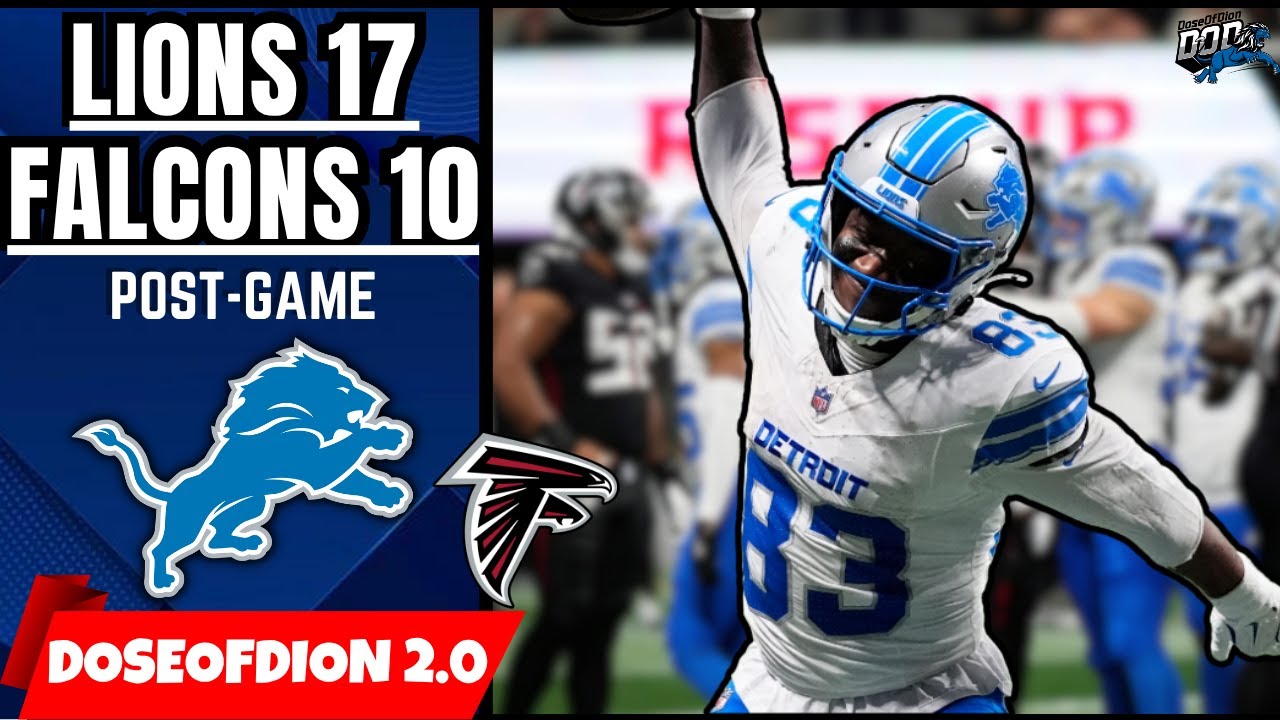 Lions Vs Falcons Post Game Initial Reaction
