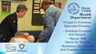 Mitigation Overdose Specialist provided by the Ocean County Health Department.