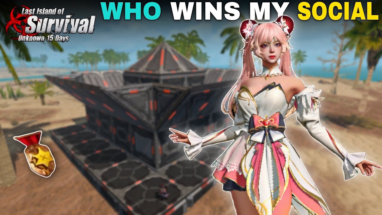 WHO WINS MY SOCIAL SERVER 🎖️| LAST ISLAND OF SURVIVAL 
