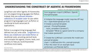 Fundamentals of Agentic AI Framework 🤖| Introduction to Agents, LangChain, Memory, Tools &amp; Controls