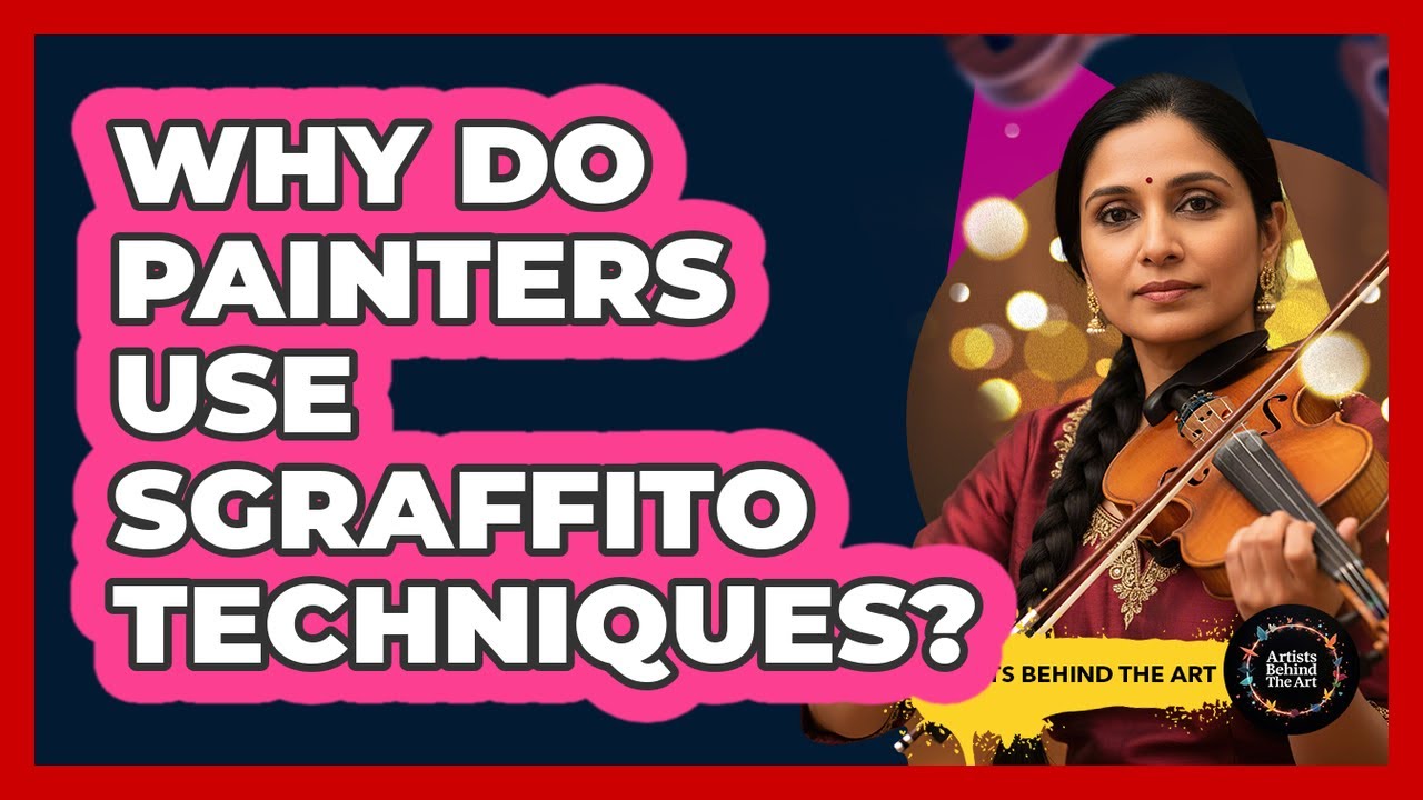 Why Do Painters Use Sgraffito Techniques?