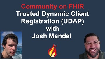 Vertrouwde dynamische cliëntregistratie (UDAP) - Josh Mandel en Gino Canessa