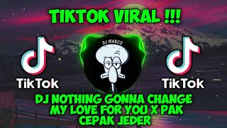 DJ NOTHING GONNA CHANGE MY LOVE FOR YOU X PAK CEPAK JEDER FULL BASS TIKTOK VIRAL TERBARU 2022