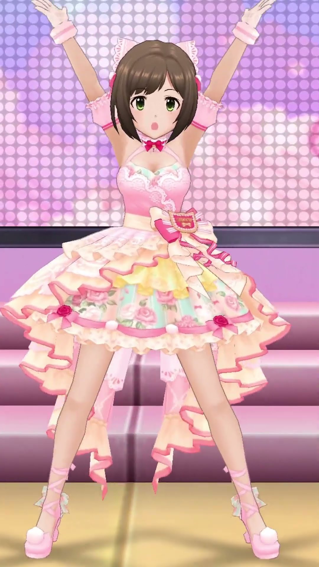 デレステ #前川みく 👗ニャンダフル・ワールド ♪オヤマトペ