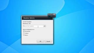 Weather Kelvin Windows 7 Sidebar Gadget screenshot 4